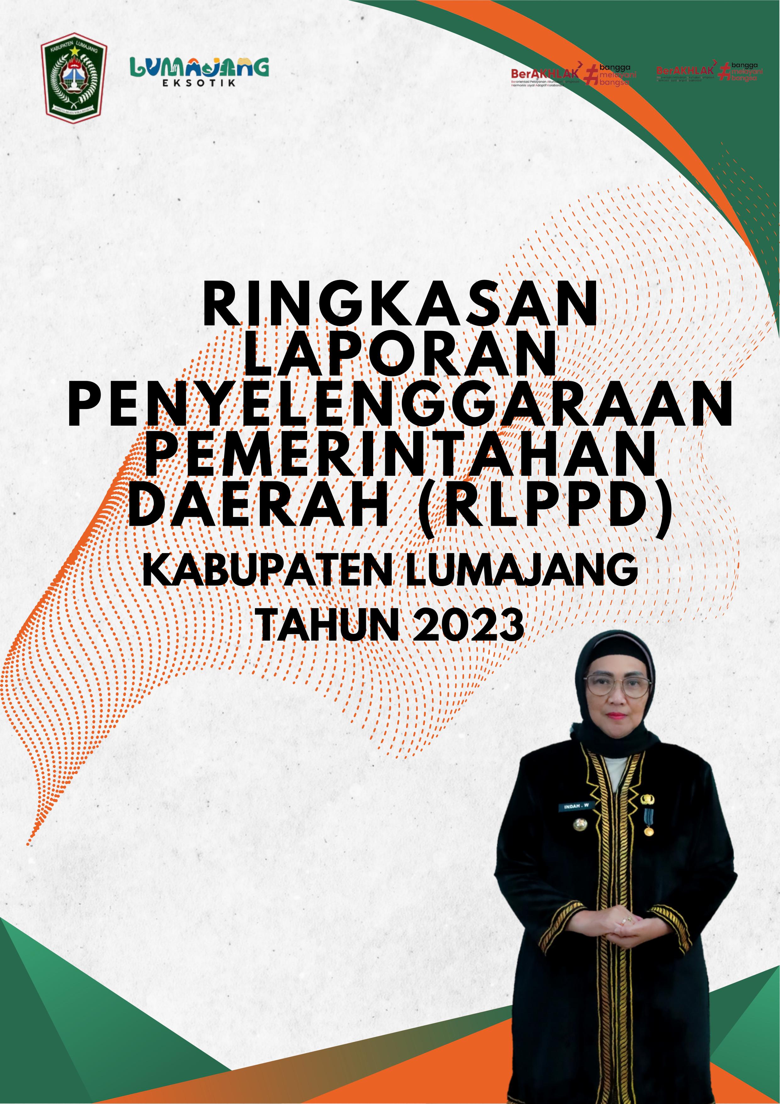 RINGKASAN LAPORAN PENYELENGGARAAN PEMERINTAHAN DAERAH KABUPATEN LUMAJANG TAHUN 2023